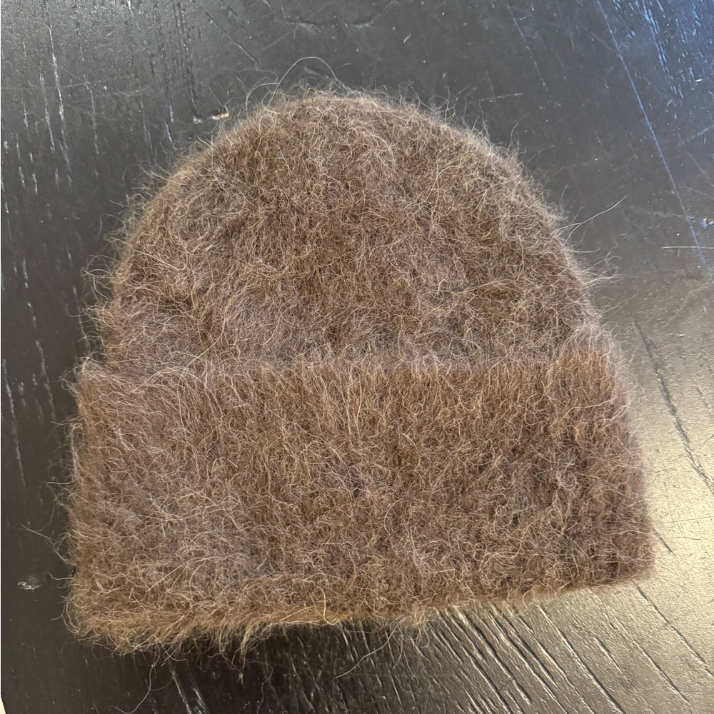 Toteme Alpaca Rib-Knit Beanie - Picture 2 of 3